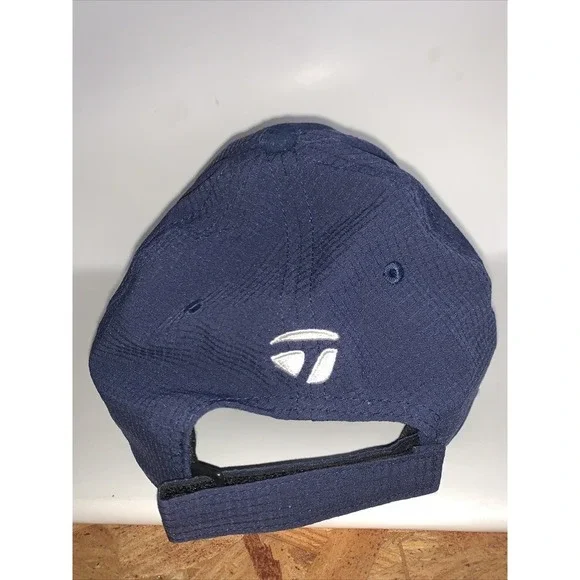 Tour authentic TaylorMade M5 Hat- TaylorMade Blue Golf Hat Adjustable - Picture 3 of 6